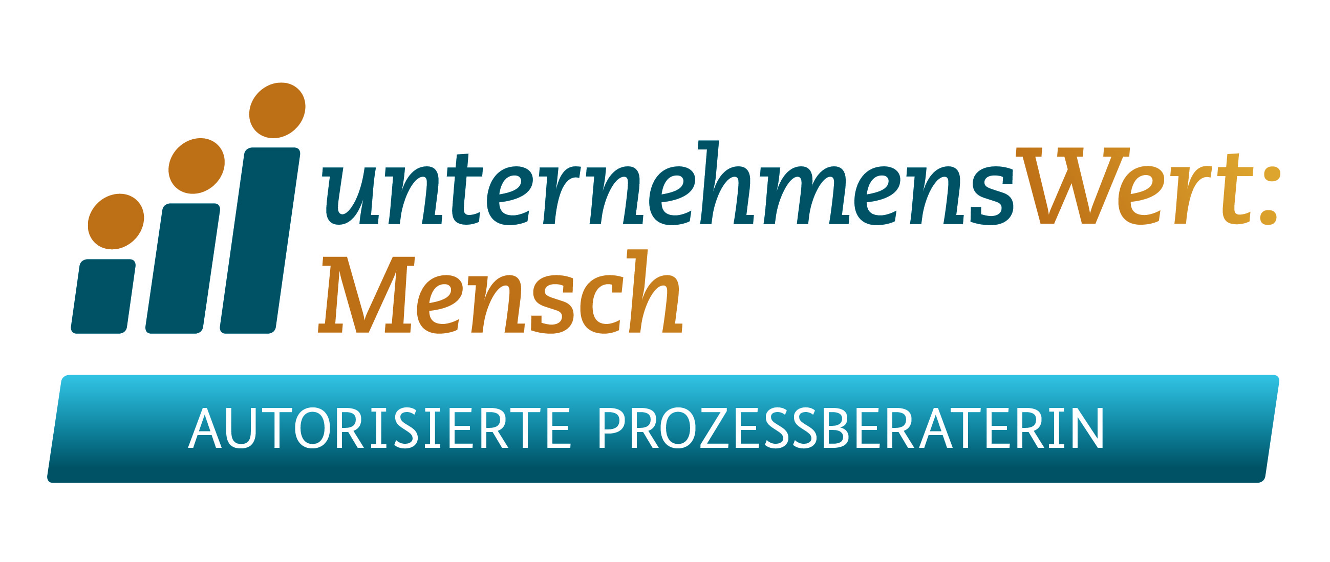 Akkeditiert als Prozessberaterin <i>unternehmensWert:Mensch</i>